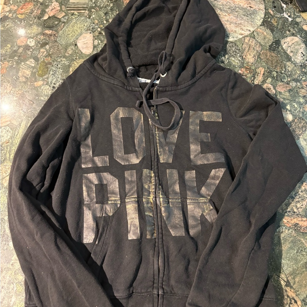 Pink hoodie